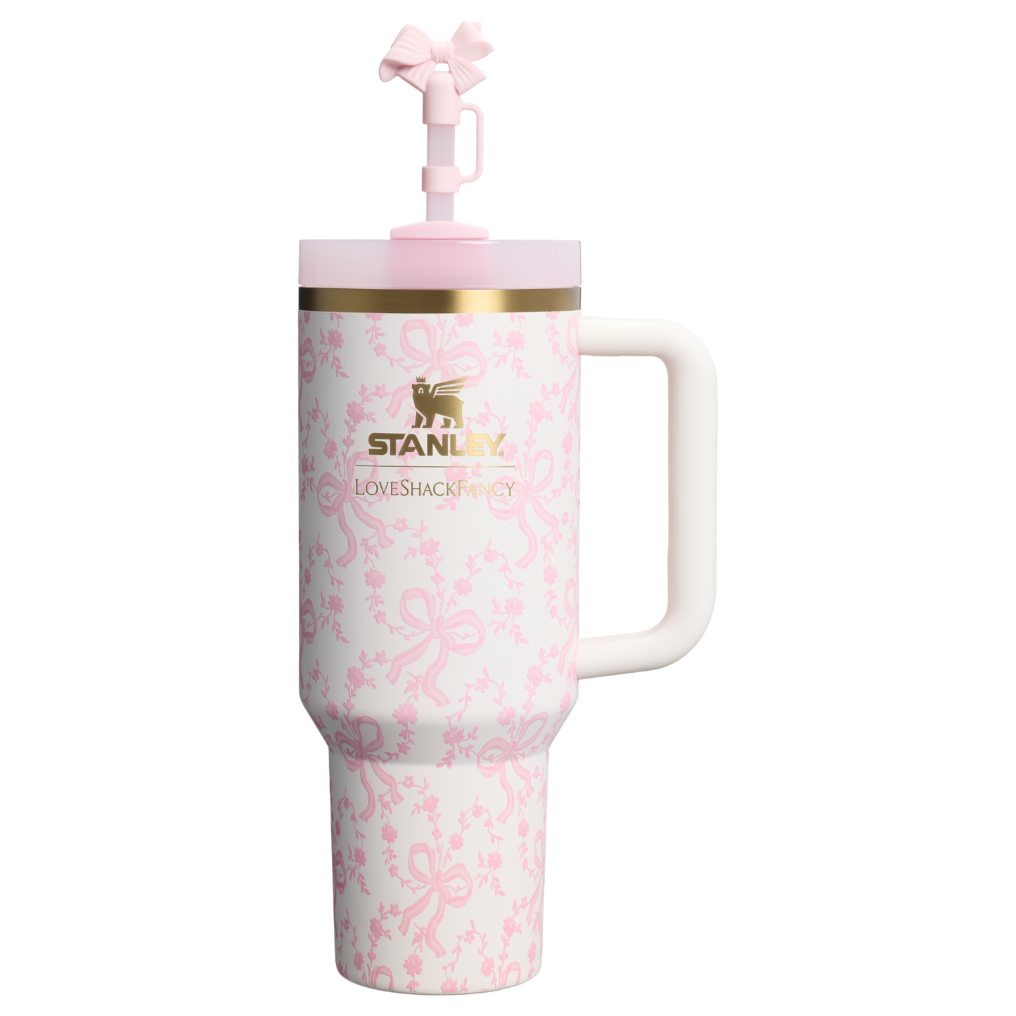 Stanley 1913 x LoveShackFancy Holiday Quencher® H2.0 FlowState™ Tumbler | 40 OZ