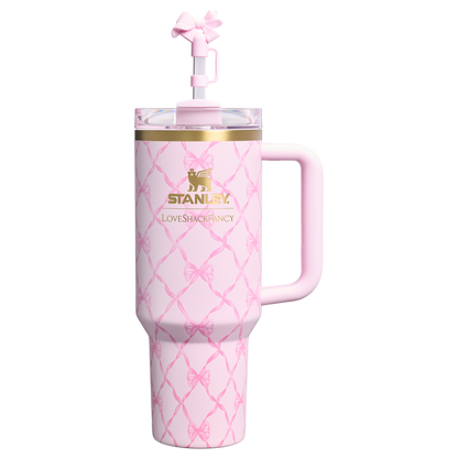 Stanley 1913 x LoveShackFancy Holiday Quencher® H2.0 FlowState™ Tumbler | 40 OZ